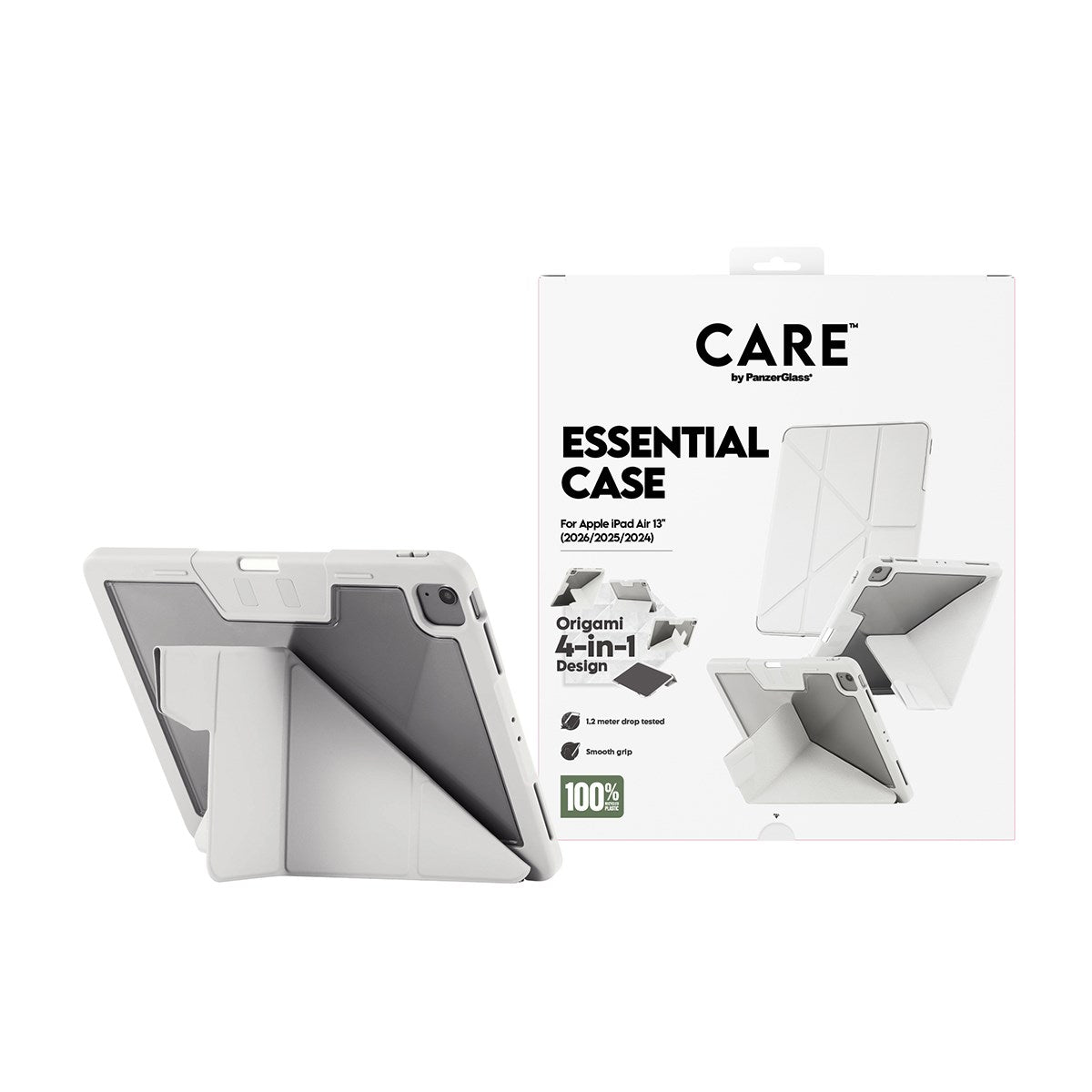 CARE™ by PanzerGlass Essential Case Hell Grau iPad Air 13